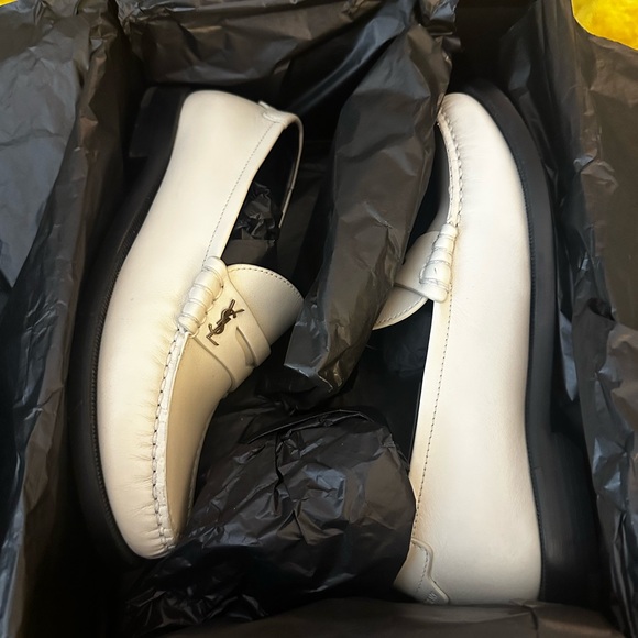 LE LOAFER PENNY SLIPPERS IN SMOOTH LEATHER - Picture 6 of 11